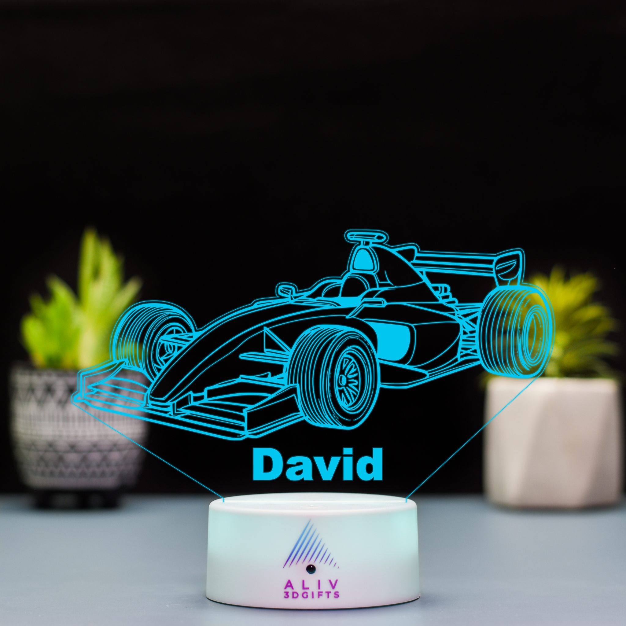 Lampă Led 3D - Formula 1