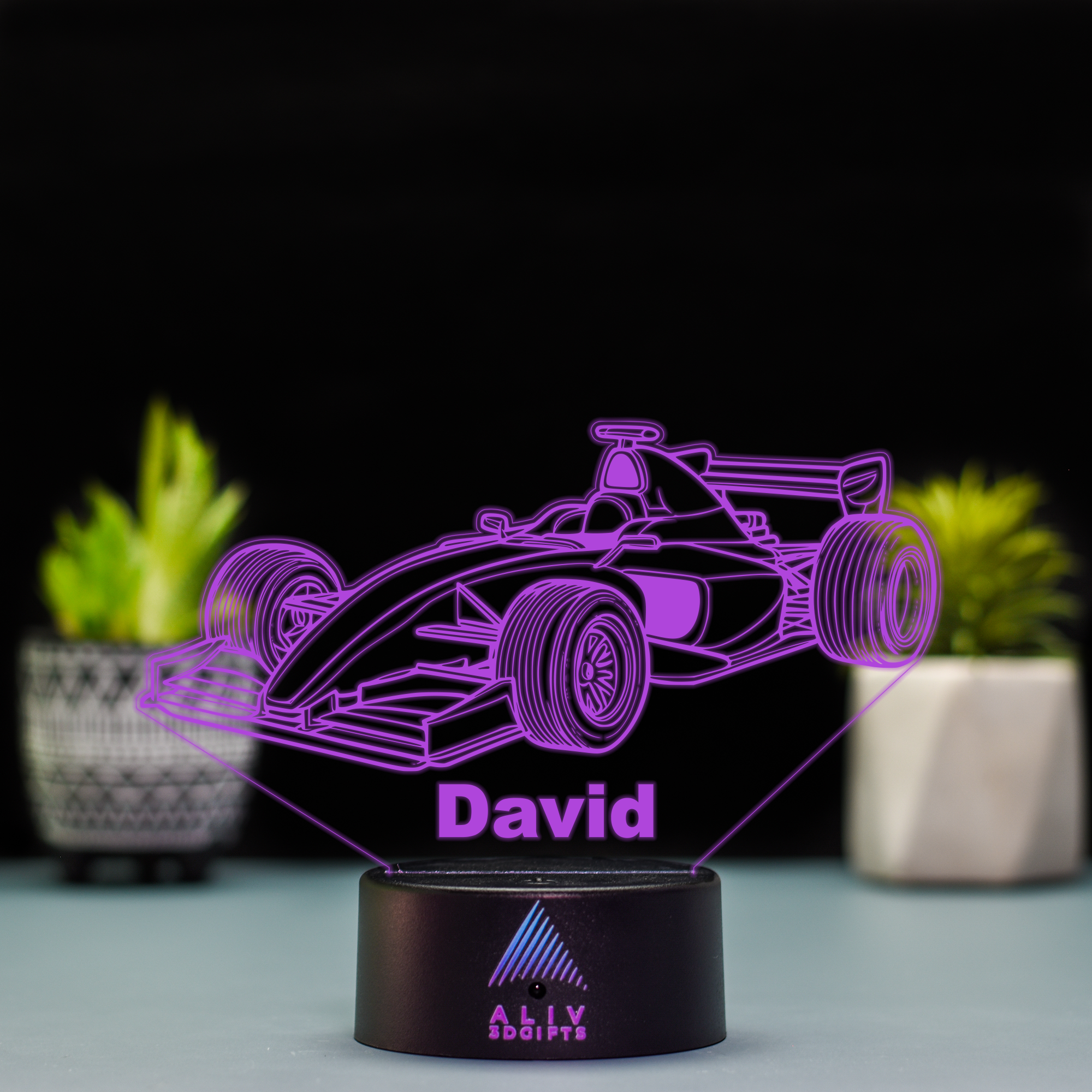 Lampă Led 3D - Formula 1