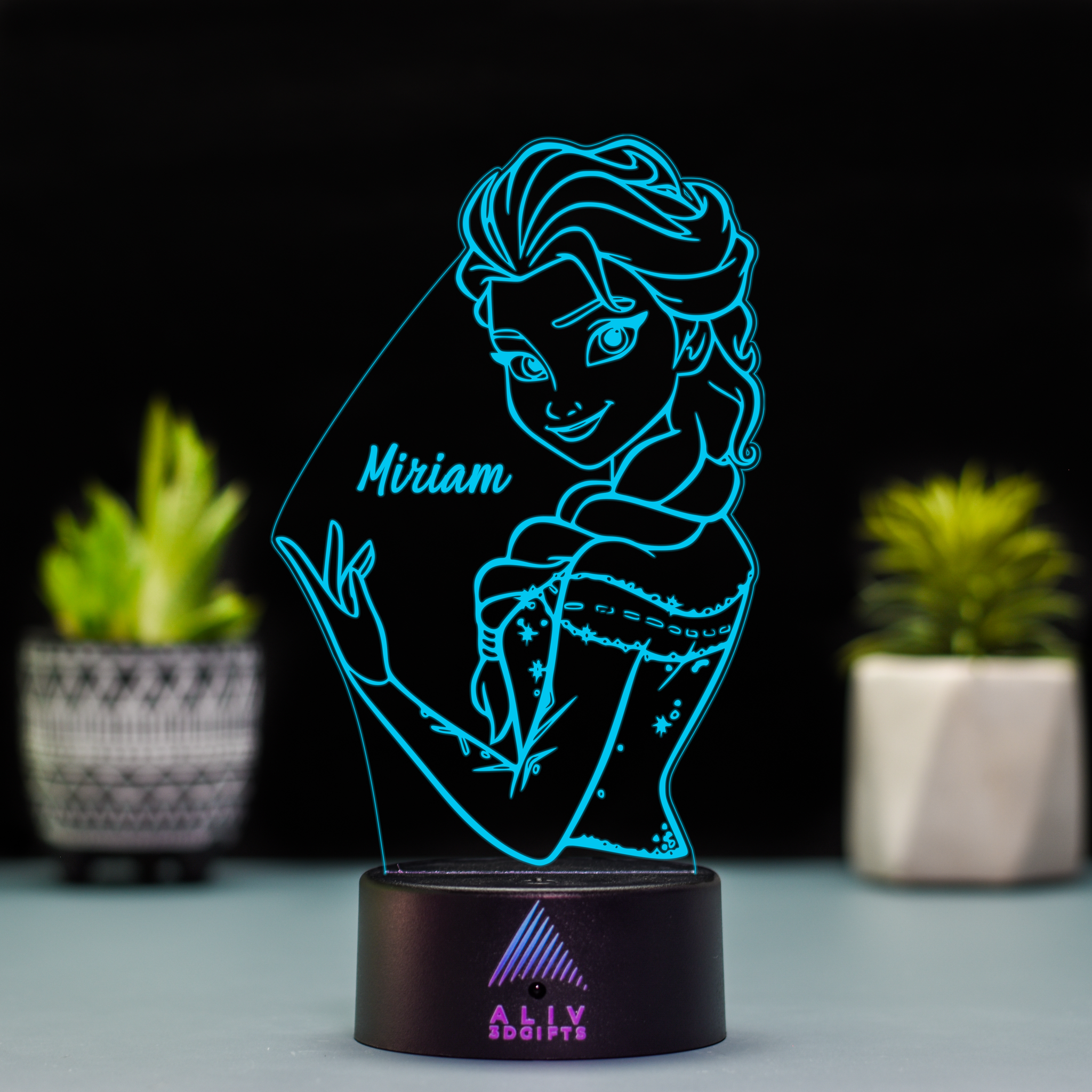 Lampă Led 3D - Elsa