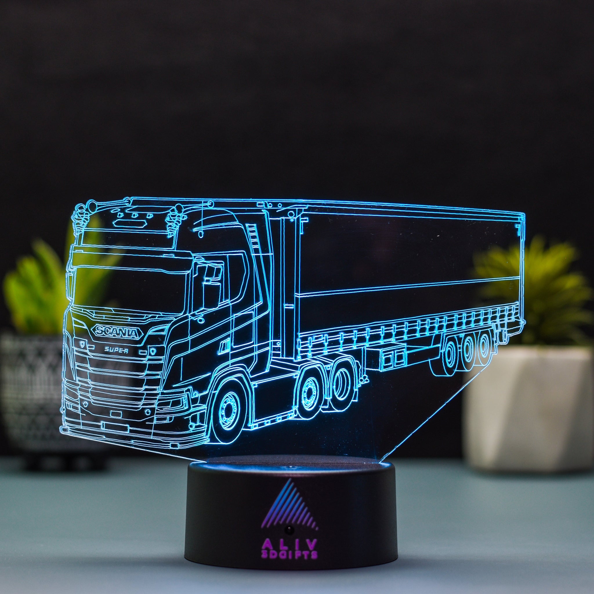 Lampa Led 3D - Scania 2