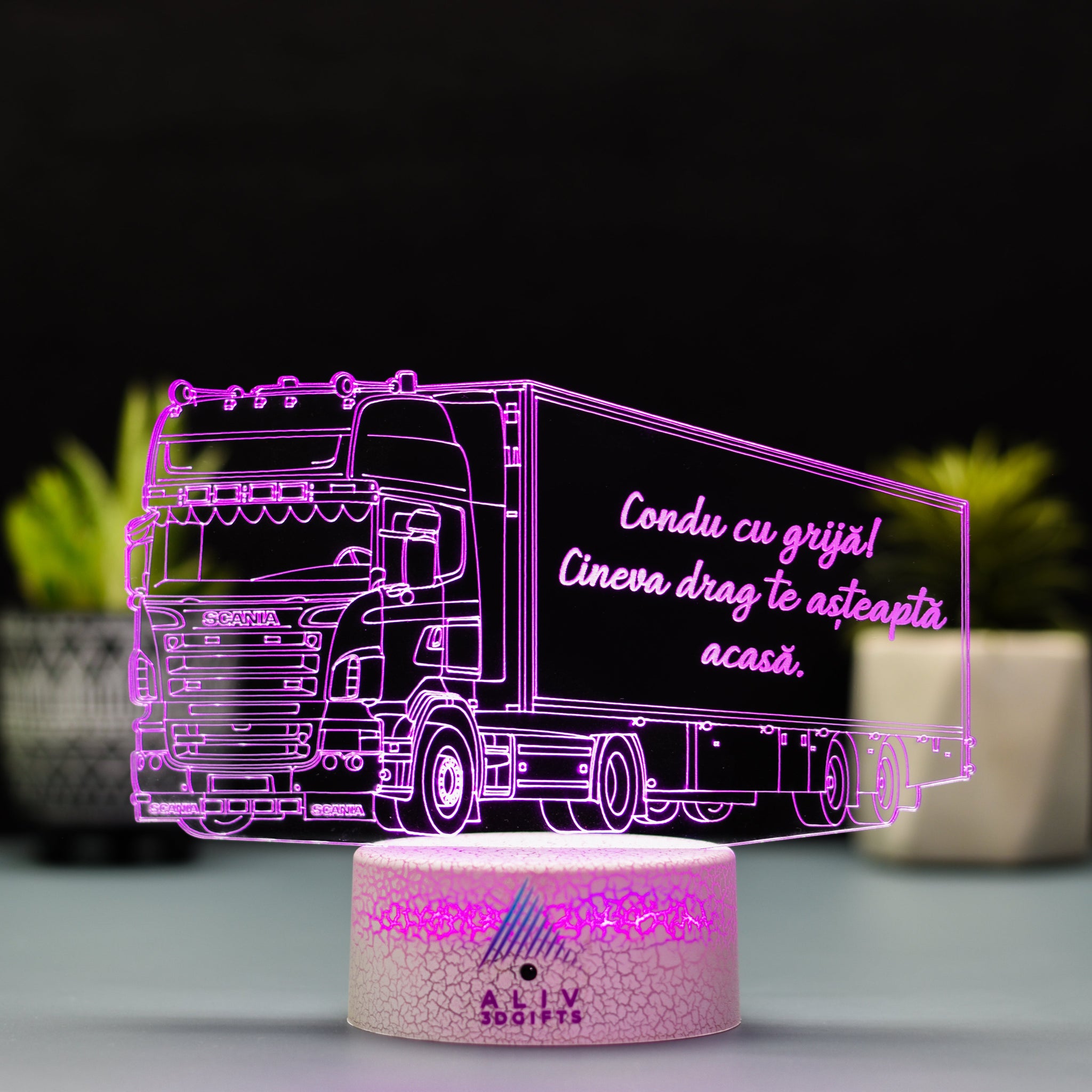 Lampa Led 3D - Scania 1